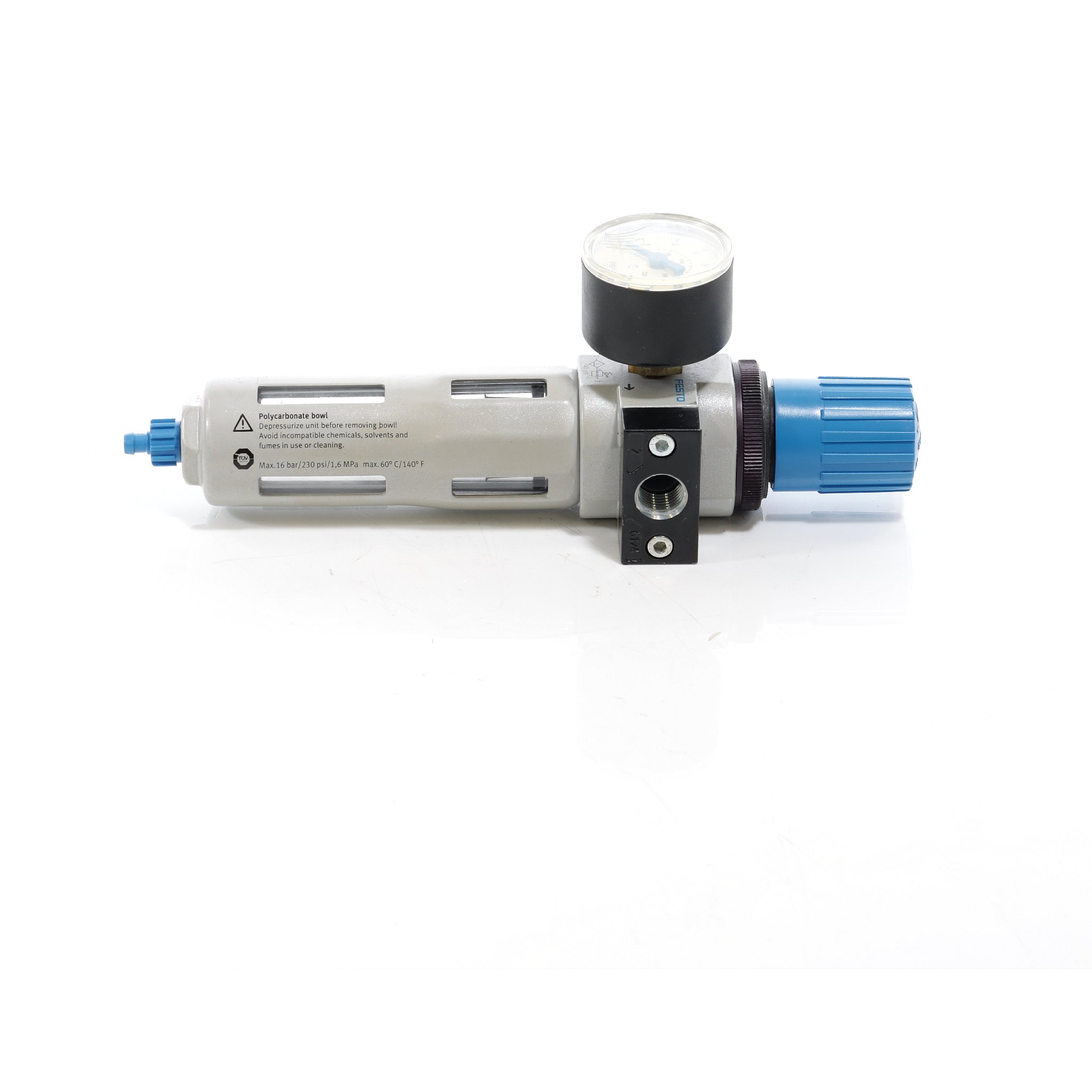 Filter-Regelventil Mit Manometer LFR-D-MIDI Gebraucht